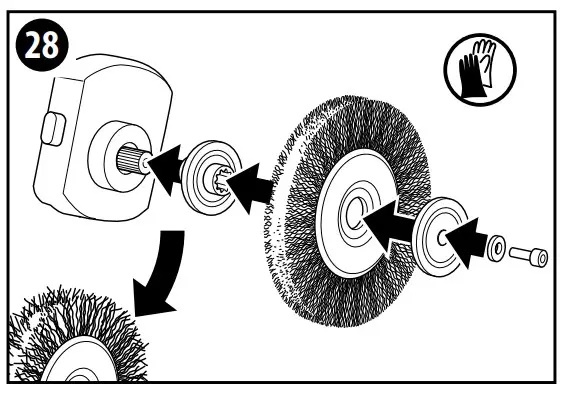 Replacing the joint brush
