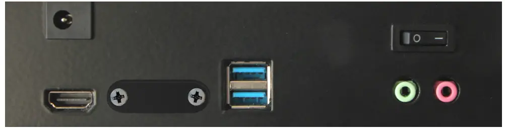 Rehan K1638 i Reader 2 8MP Camera - Rear connections