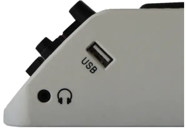 Rehan K1638 i Reader 2 8MP Camera - Side connections