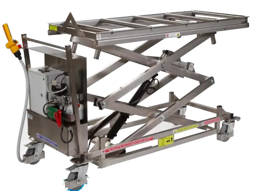 NULINE REFRIGERATION CEA34 Bariatric Mortuary Lifter