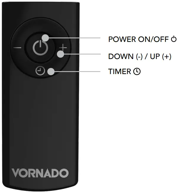 VORNADO 279TR Whole Room Circulator - REMOTE CONTROL