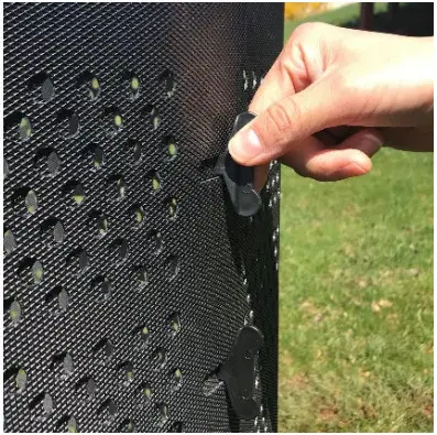 simpo 1999104 Compost Bin Expandable Backyard Outdoor Composter - buckle keys