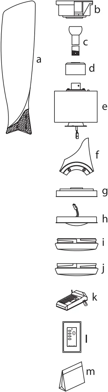 KICHLER 300075NBR - PACKAGE CONTENTS