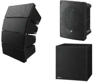 TOA HX-7B Compact Line Array Speaker 01