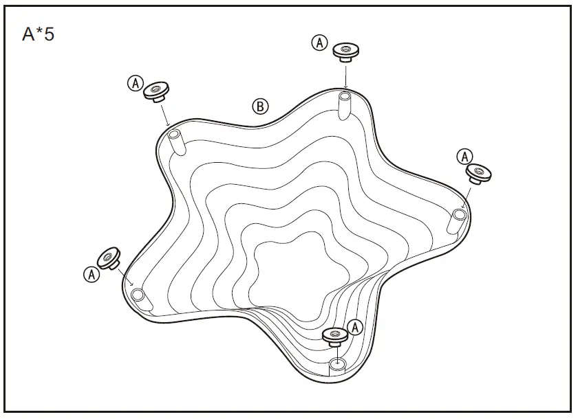 Outsunny-340-013-11-Piece-Balance-Stepping-Stones-FIG- (5)