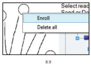 Enrolling Fingerprints From A Reader