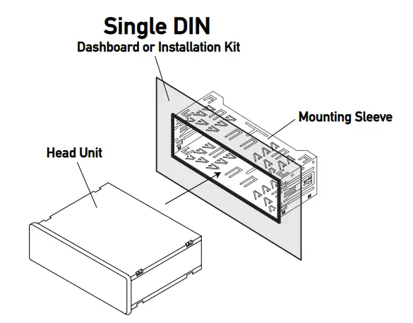 Dual XDC100BT CD Receiver - Single DIN 2