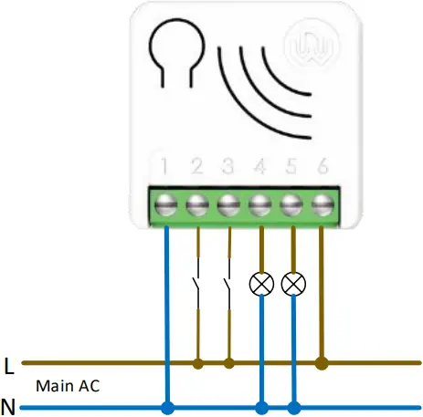 WiDom WDSL700 - Electrical Connections 1