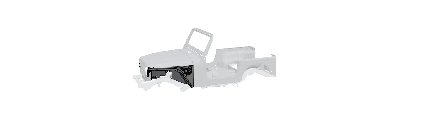 Motobilt Mb1083-a High Line Flat Fender And Inner Fender Kit Instruction Manual