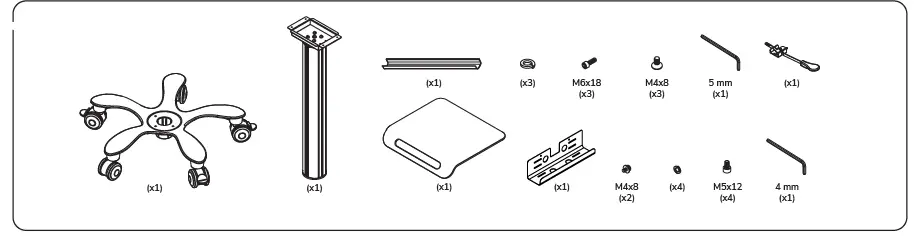 Neomounts-MED-M050-Medical-Mount-FIG-2