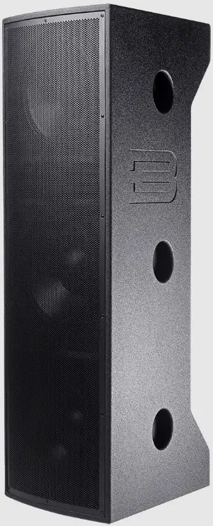 BASSBOSS AT312 3-Way Powered Top Active Loudspeaker