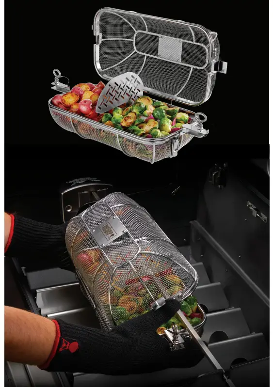 weber 7676 Crafted Rotisserie Crisping Basket