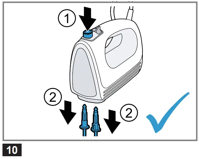 Processing food with the tools