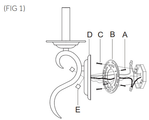 SIGNATURE HARDWARE 440744 Birkdale Sconce Wall Lamp Sconce Murale - fig 3