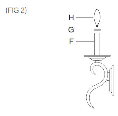 SIGNATURE HARDWARE 440744 Birkdale Sconce Wall Lamp Sconce Murale - fig 4