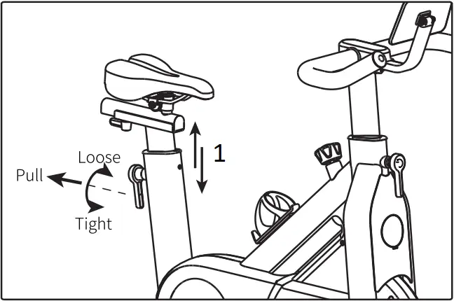 YESOUL C1H - Adjust Bike 2