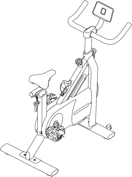 YESOUL C1H Exercise Spin Bike