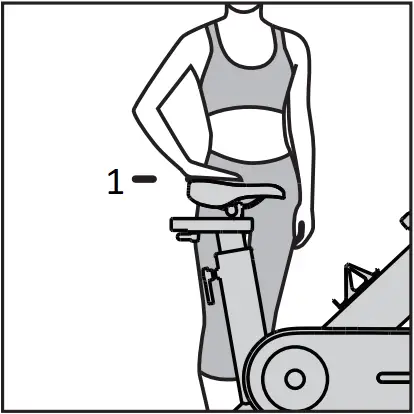 YESOUL C1H - Riding Posture 1