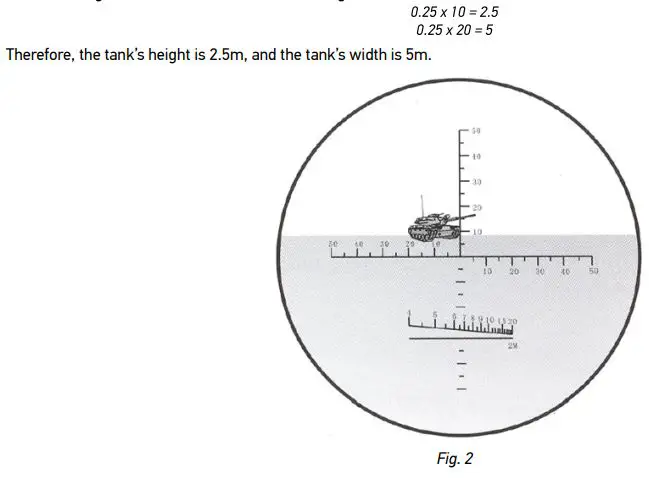levenhuk 8x40 Army Binoculars with Reticle User Manual - Fig 2