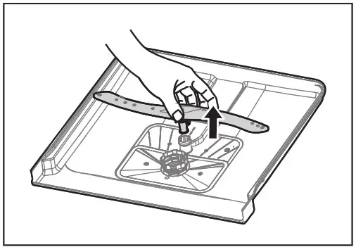 Midea MDW 14D8 OD Built In Dishwasher - CLEANING AND MAINTENANCE 5