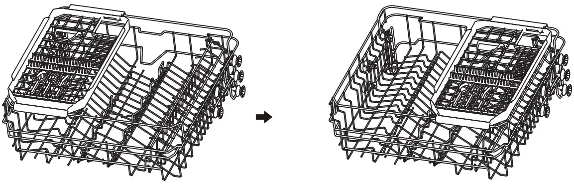 Midea MDW 14D8 OD Built In Dishwasher - OPERATION INSTRUCTIONS 12