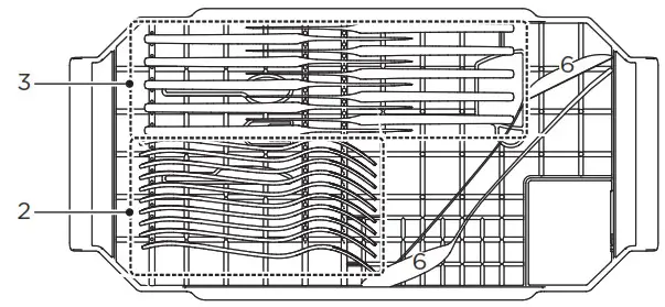 Midea MDW 14D8 OD Built In Dishwasher - OPERATION INSTRUCTIONS 7