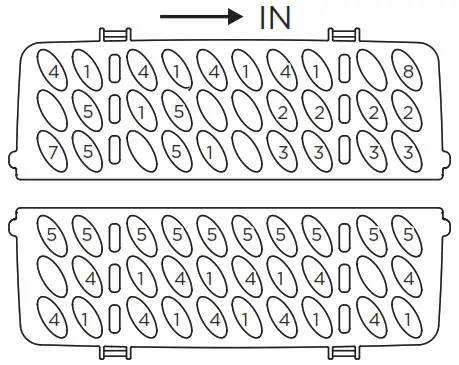 Midea MDW 14D8 OD Built In Dishwasher - OPERATION INSTRUCTIONS 8