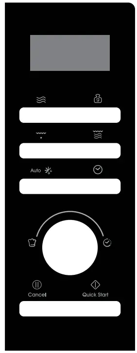 CANDY CMGA23TNDB Microwave Oven - Panel