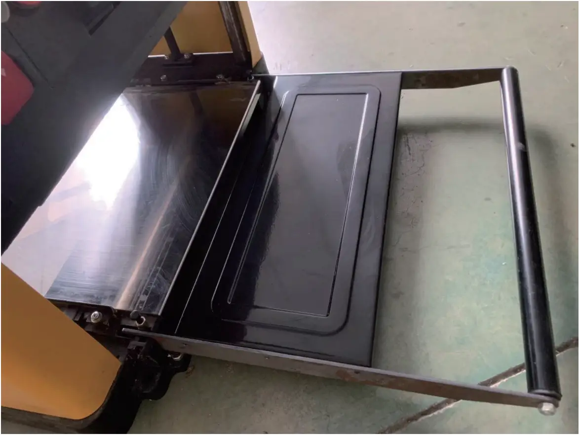 VEVOR M1B LS 3305 Thicknesser - ADJUST TABLE EXTENSION