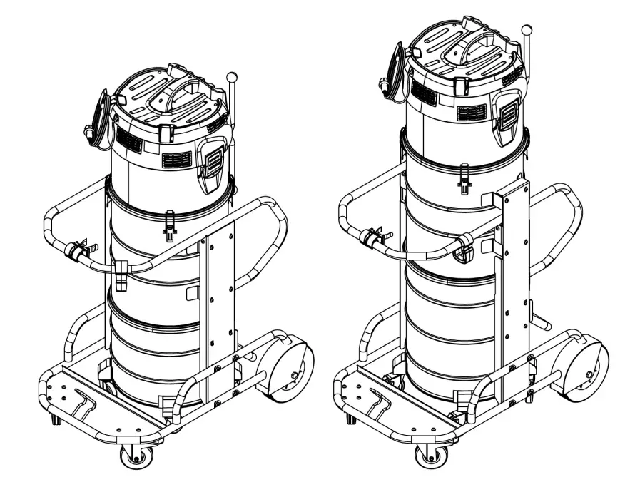 K RCHER IVM 60-36-3 Industrial Vacuum Cleaner