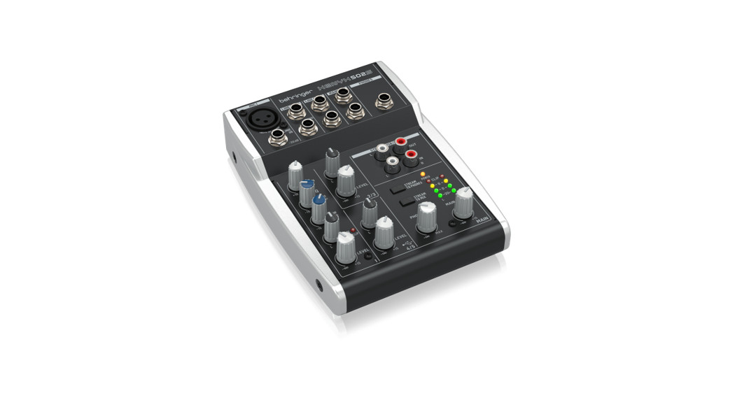 Behringer Xenyx 502s Premium Analog 5-channel Mixer With Usb Streaming Interface Instruction Manual