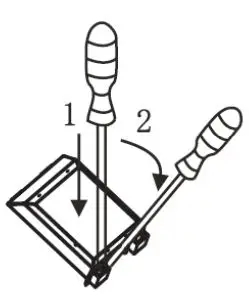 Balculina EHC-360E H Built In Oven and Hob User Manual - HOW TO OPEN THE CONNECTION BOX