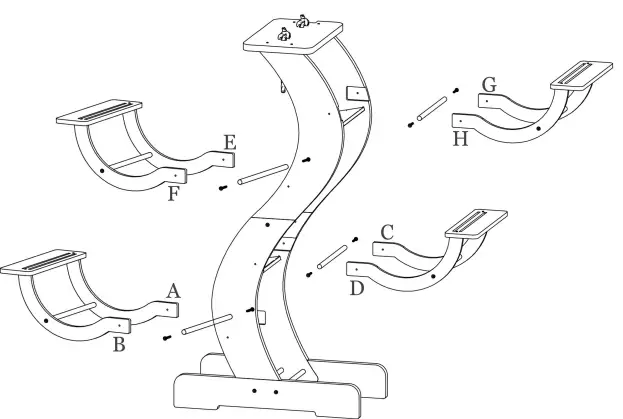 WLO Wood-Skyline-Cat-Tower-or-Tree-Standard-Version-Cat-Bed-12