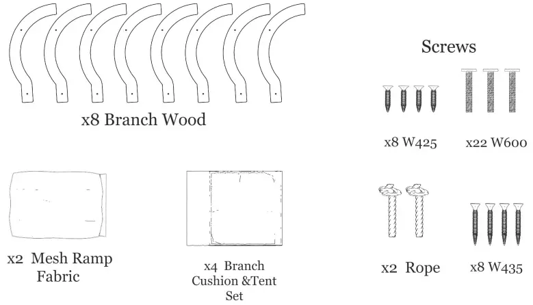 WLO Wood-Skyline-Cat-Tower-or-Tree-Standard-Version-Cat-Bed-2
