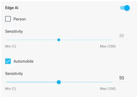 i3 INTERNATIONAL M71 5MP H.265 Edge Ai Dome Camera User Manual - Camera’s Edge Ai capabilities allow detecting Humans