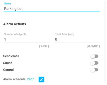i3 INTERNATIONAL M71 5MP H.265 Edge Ai Dome Camera User Manual - Click SAVE when done