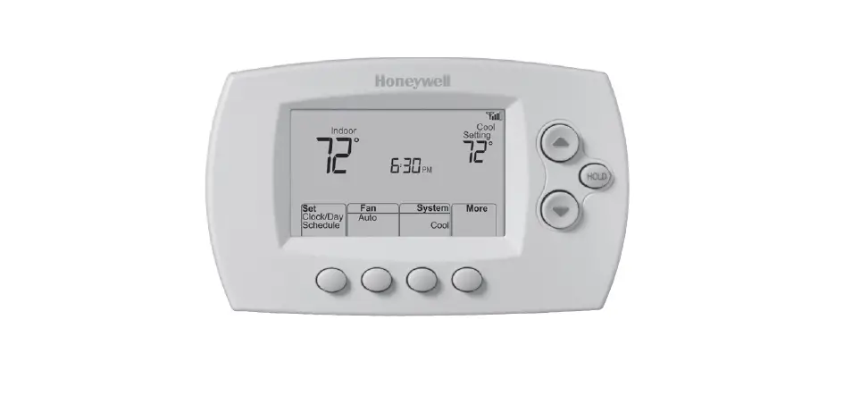 Honeywell Rth6500wf Wi-fi Programmable Thermostat User Guide