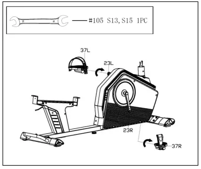 SUNNY HEALTH FITNESS SF-RB4850 Smart Recumbent Bike-FIG3