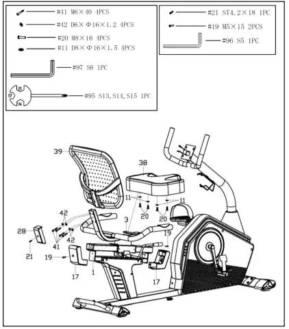 SUNNY HEALTH FITNESS SF-RB4850 Smart Recumbent Bike-FIG7