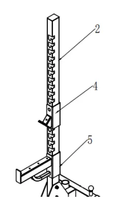 JORDAN JF-ASS Helix Adjustable Squat Stand-fig-7