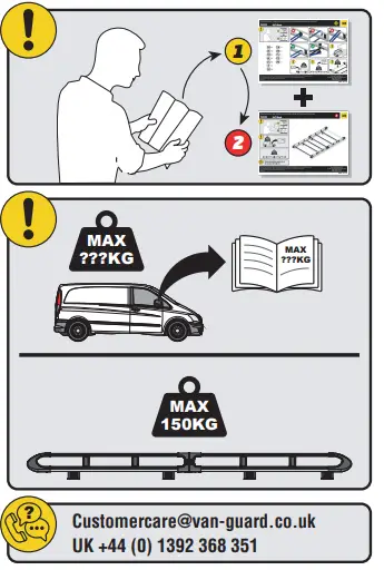 VAN GUARD VGUR-227 ULTIRack+ Roof Rack-fig1