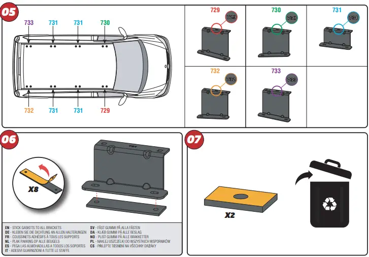 VAN GUARD VGUR-227 ULTIRack+ Roof Rack-fig6
