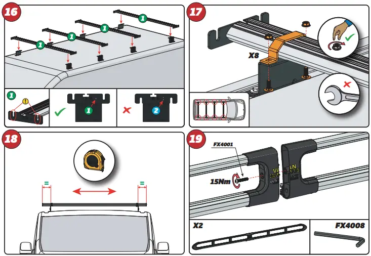 VAN GUARD VGUR-227 ULTIRack+ Roof Rack-fig9