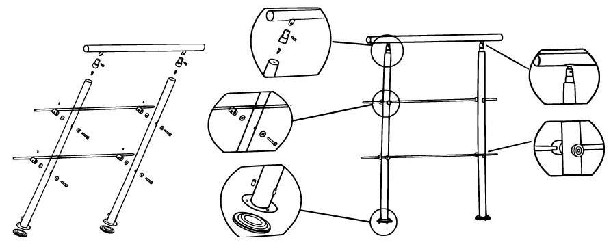 wiltec-60090-Handrail-Stainless-Steel-80cm-Balustrade-Stair-Staircase-Rail-fig- (2)
