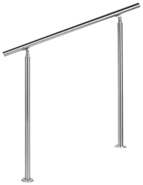 wiltec-60090-Handrail-Stainless-Steel-80cm-Balustrade-Stair-Staircase-Rail-product