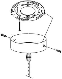 ELE Light and Decor ELEGL0014D33 1-Light Woven Globe Beige Pendant A3