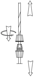 ELE Light and Decor ELEGL0014D33 1-Light Woven Globe Beige Pendant A4