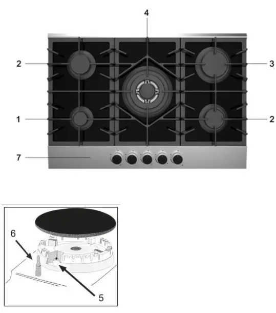 DRIJA-FERRARA-76-Built-Gas-Stove-fig-1