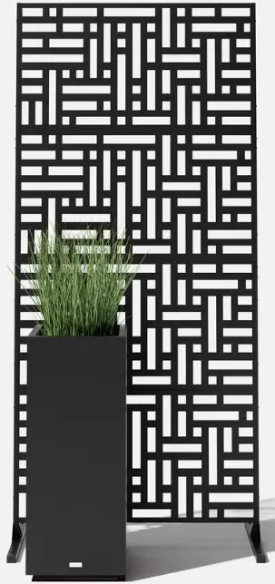 Veradek Blocks Privacy Screen Four Panel Set