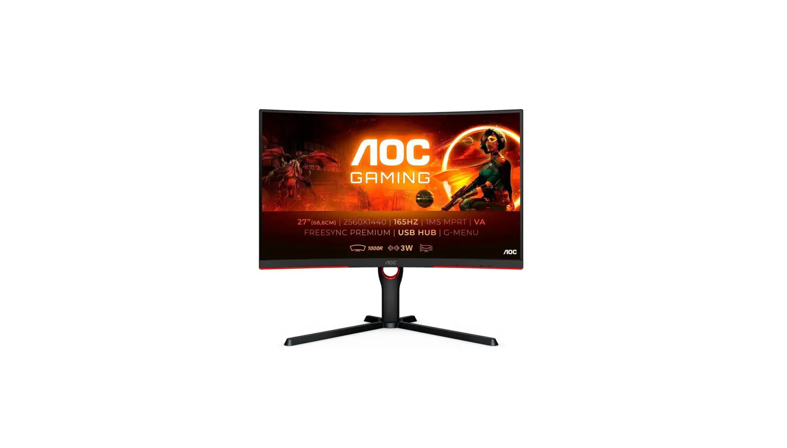 Aoc Cq27g3su 27 Inch Qhd Curved Monitor User Manual Aoc Cq27g3su 27 Inch Qhd Curved Monitor User Manual